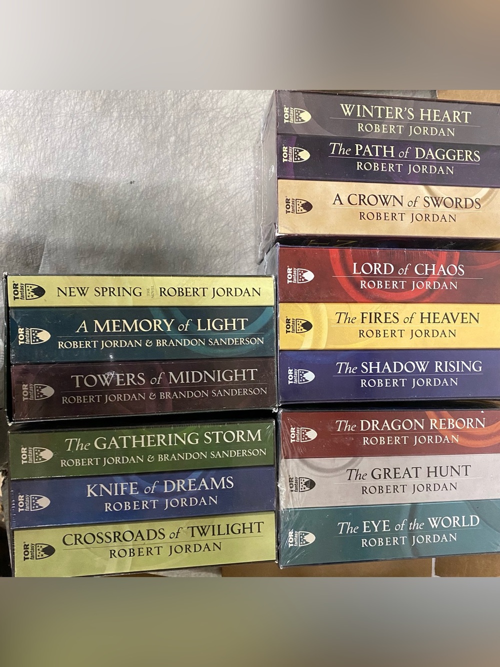 Brand new The Wheel Of Time, 15 Book Set (Mass Market Paperback)